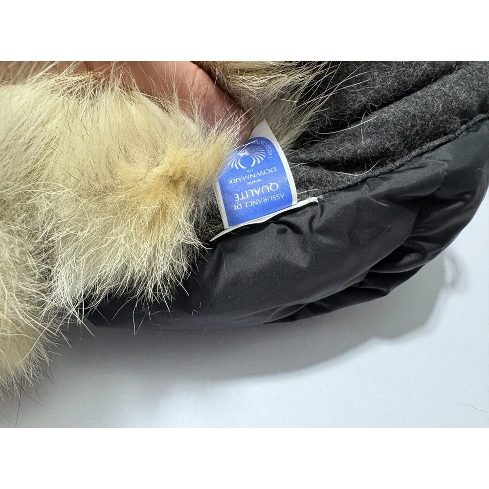 Canada Goose LORO PIANA Pilot Aviator Hat Down Fill Air Canada Size L/XL - Picture 15 of 16